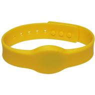 SOYAL AM Wristband No.4 13.56 MHz sárga Proximity szilikon karkötő