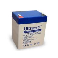 ULTRACELL 12V 4Ah Zselés ólom akkumulátor