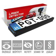 PGT LaserAlert 2 Lézeres traffipaxjelző 2db rendszámtábla keretbe épített szenzorral PGT-LSRALERT-02