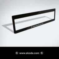 Rendszámtábla matrica: www.skoda.com STK-SKODA