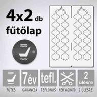 KIYO AWHL teflonszálas beépíthető ülésfűtés két fűtési fokozatú kapcsolóval KY-AWHL-TEFL-STD01-S2