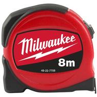 Milwaukee Slimline mérőszalag 8 m / 25 mm 1 db (Rendelési egység 6 db) - 48227708