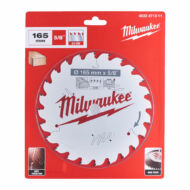 Milwaukee Körfűrészlap hordozható gépekhez (Fához) 165x15.87x1.6x24 ATB - 1 db - 4932471311