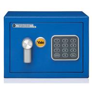 Yale Value Mini kisméretű széf elektronikus zárral kék YSV/170/DB1/B