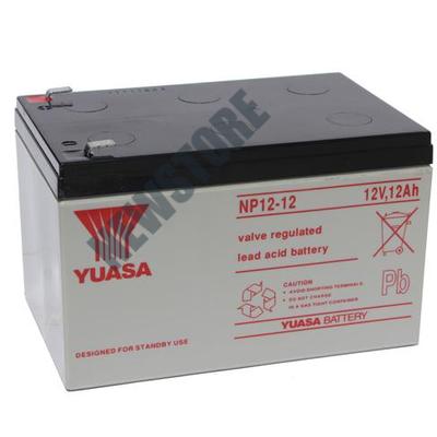 YUASA 12V 12Ah Zselés ólom akkumulátor 113218
