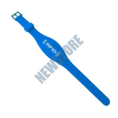 SOYAL AM Wristband No.7 13.56 MHz kék Proximity szilikon karkötő