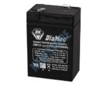 DIAMEC 6V 4,5Ah Zselés ólom akkumulátor