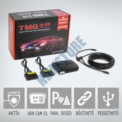 TMG Alpha15-2 Aktív lézeres traffipaxvédelmi termék 2db szenzorral TMG-A15-SET2