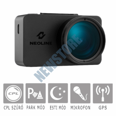Neoline G-Tech X74 DVR (Dash Cam) autós fedélzeti kamera GPS adatbázissal NEO-GT-X74