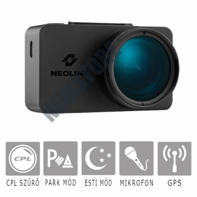 Neoline G-Tech X74 DVR (Dash Cam) autós fedélzeti kamera GPS adatbázissal NEO-GT-X74