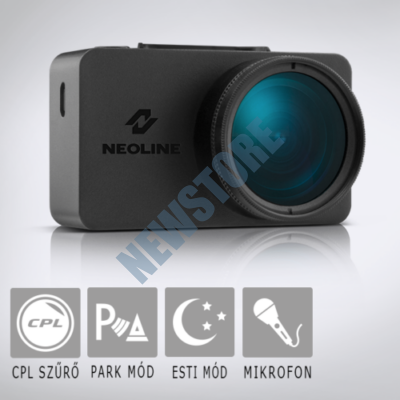 Neoline G-Tech X72 Professzionális autós fedélzeti kamera kijelzővel NEO-GT-X72