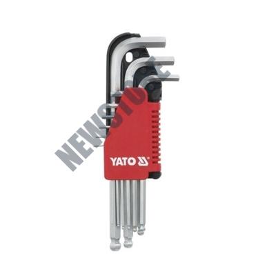 YATO Imbuszkulcs klt. 9 r. 1,5-10 - YT-0506