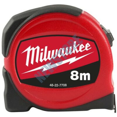 Milwaukee Slimline mérőszalag 8 m / 25 mm 1 db (Rendelési egység 6 db) - 48227708